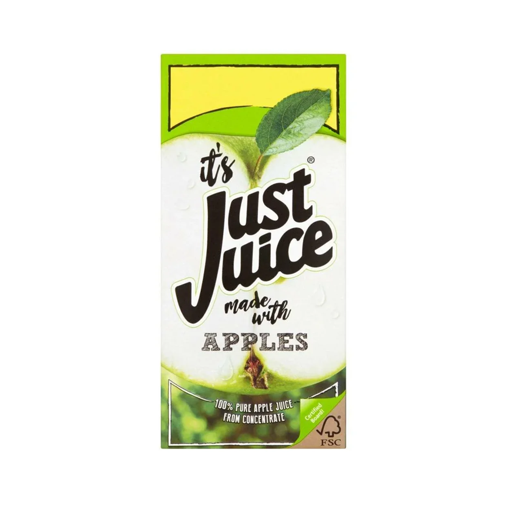 Just Juice 100% Pure Apple Juice From Concentrate 1L