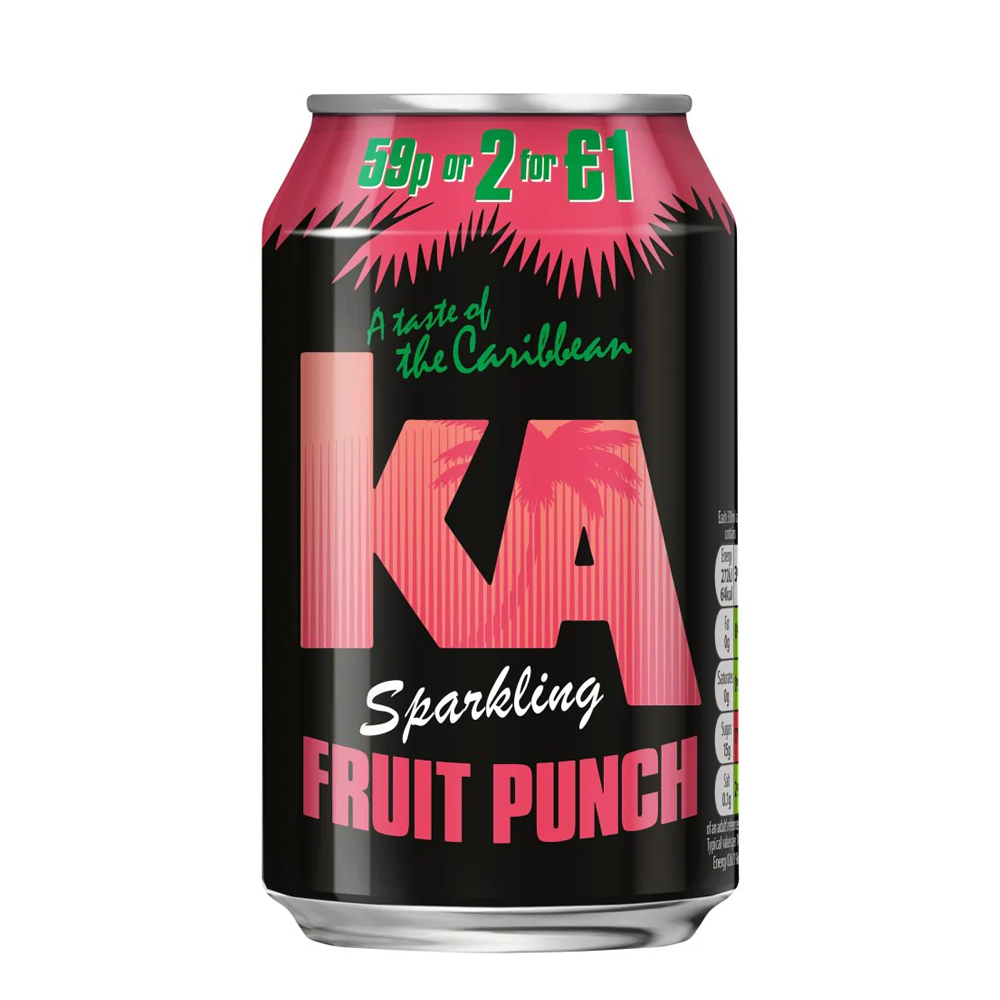 KA Sparkling Fruit Punch 330ml