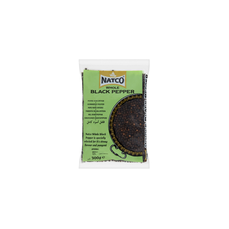 Whole Black Pepper 300g