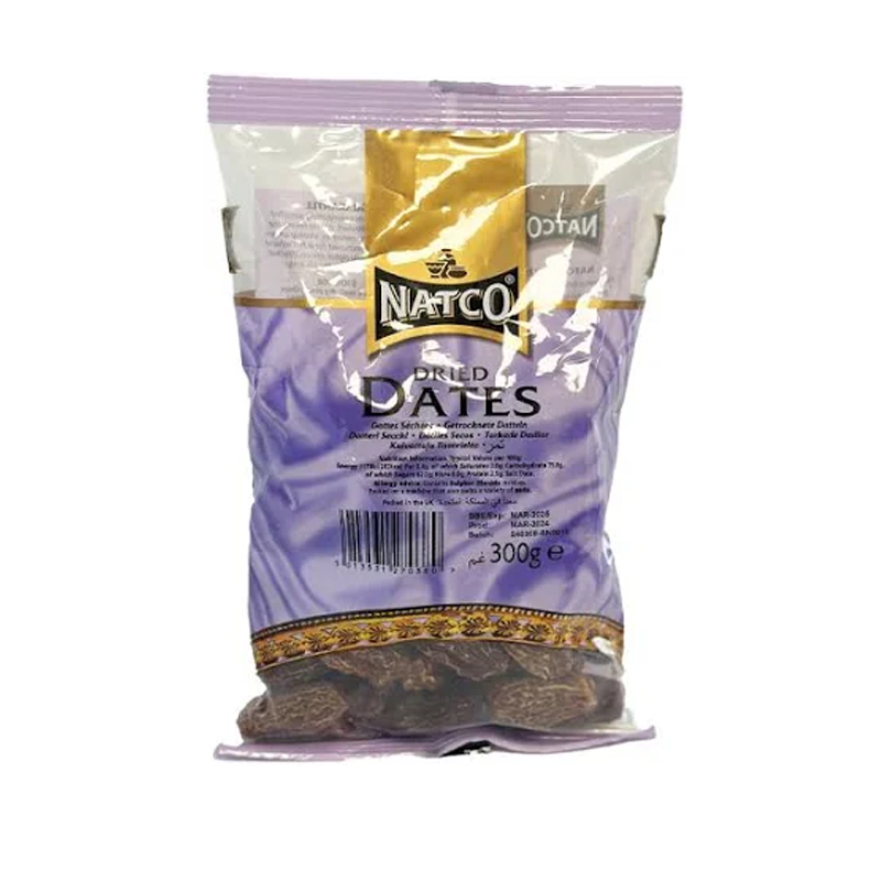 Natco Dried Dates 300g