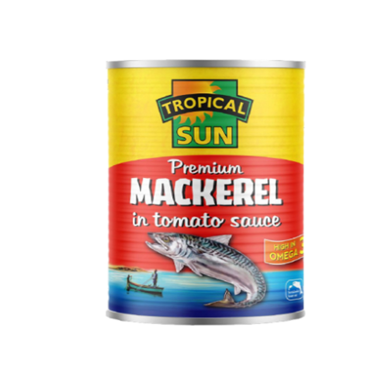 Tropical Sun Mackerel in Tomato Sauce 400g