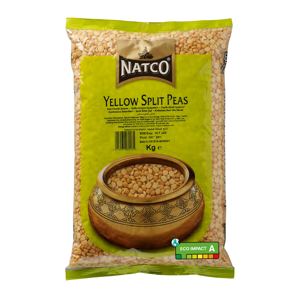 Yellow Splits Peas 1Kg