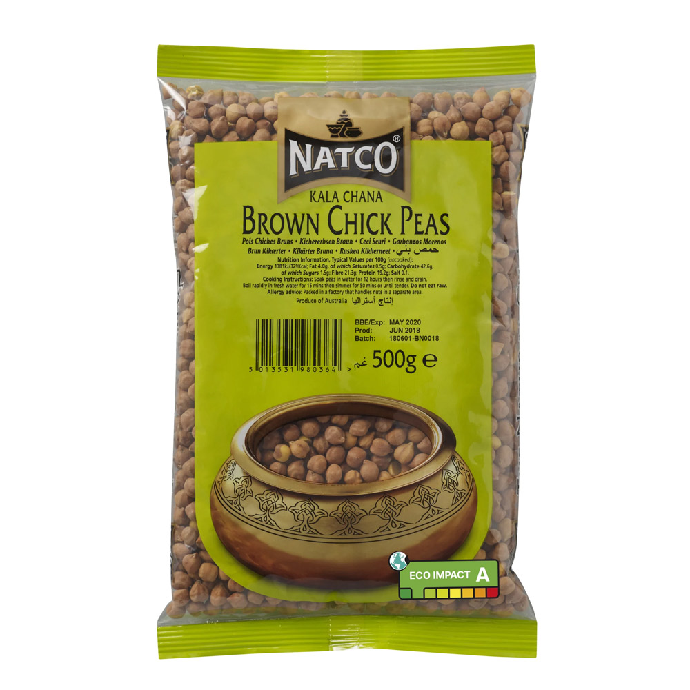 Brown Chick Peas 500g