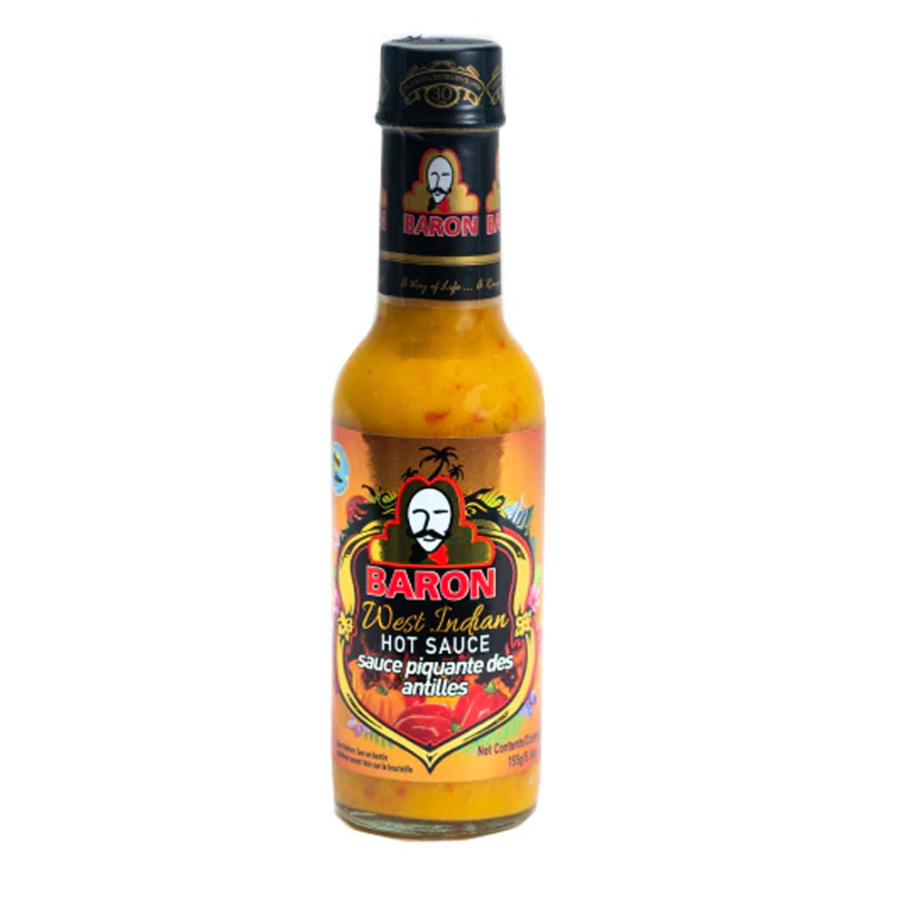 Baron West Indian Hot Sauce 155g