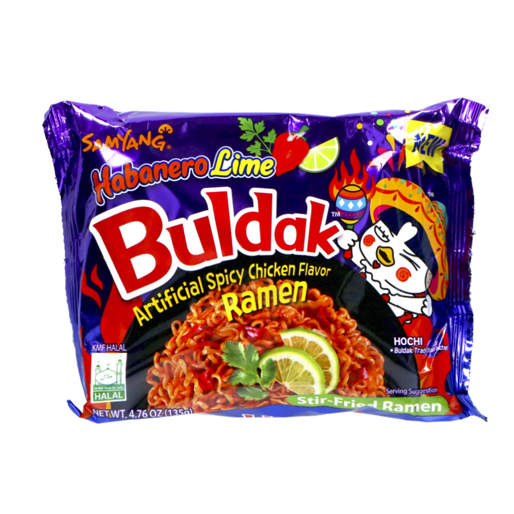 Buldak Hot Chicken Lime Flavour